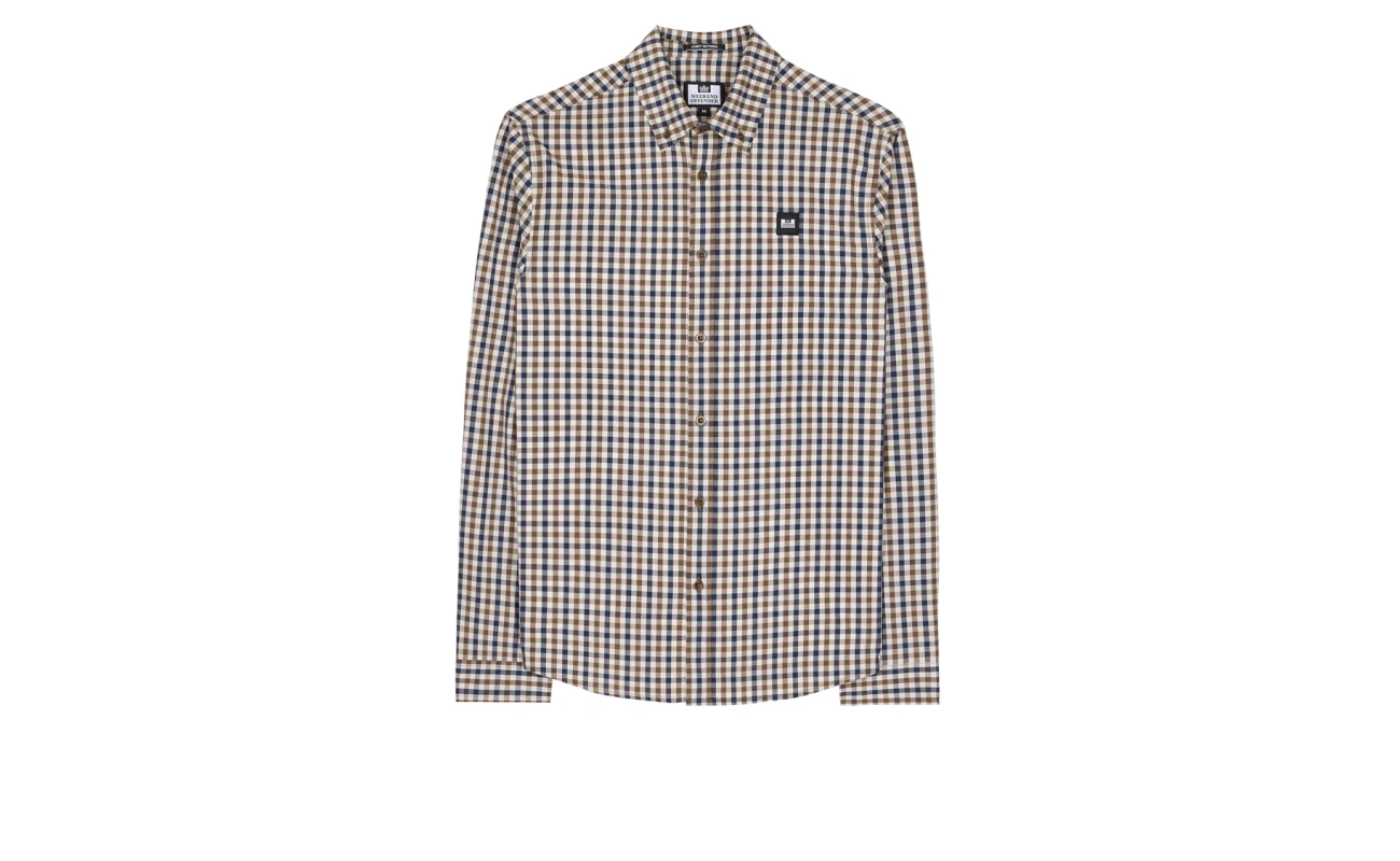 Weekend Offender Lisbon karirana košulja midhouse