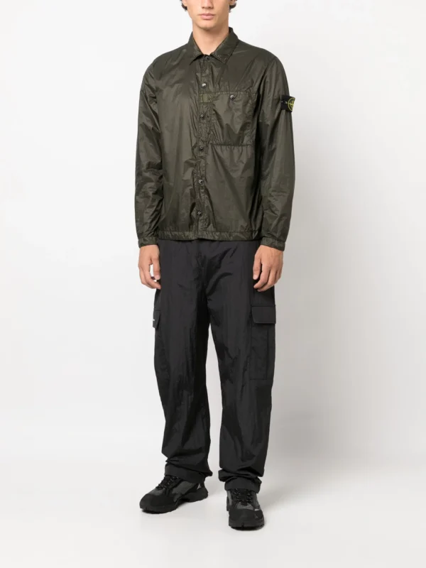 Stone Island Overshirt jakna maslinasto zelena-2