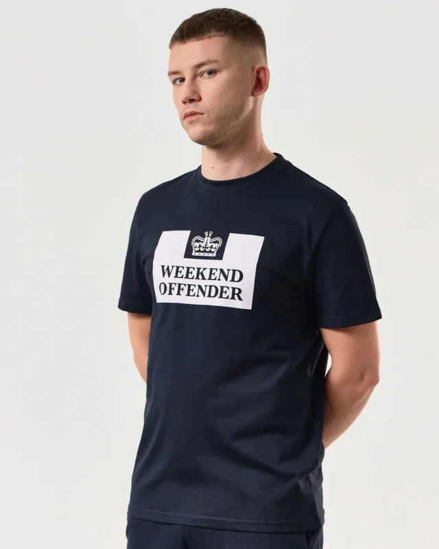 Weekend Offender Prison majica teget