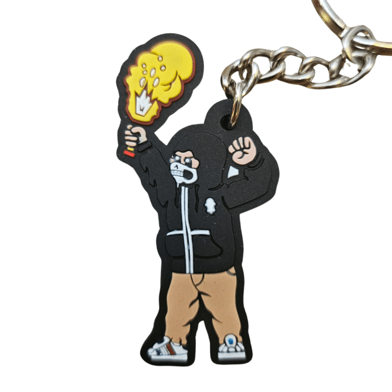 Kežual privezak baklja crni