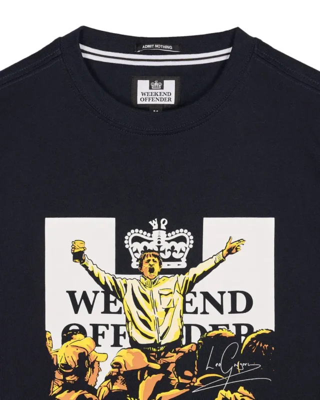 Weekend Offender Leo Gregory majica teget