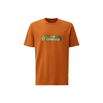 CP Company Jersey 30/1 3D logo majica narandžasta