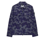 Weekend Offender Waya Camo overshirt jakna teget