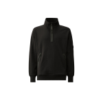 CP Company Raised 1/4 zip lens duks crni