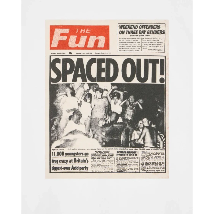 WO The Fun majica bela-1