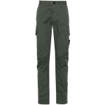 Stone Island Cargo pantalone slim fit maslinasto zelene