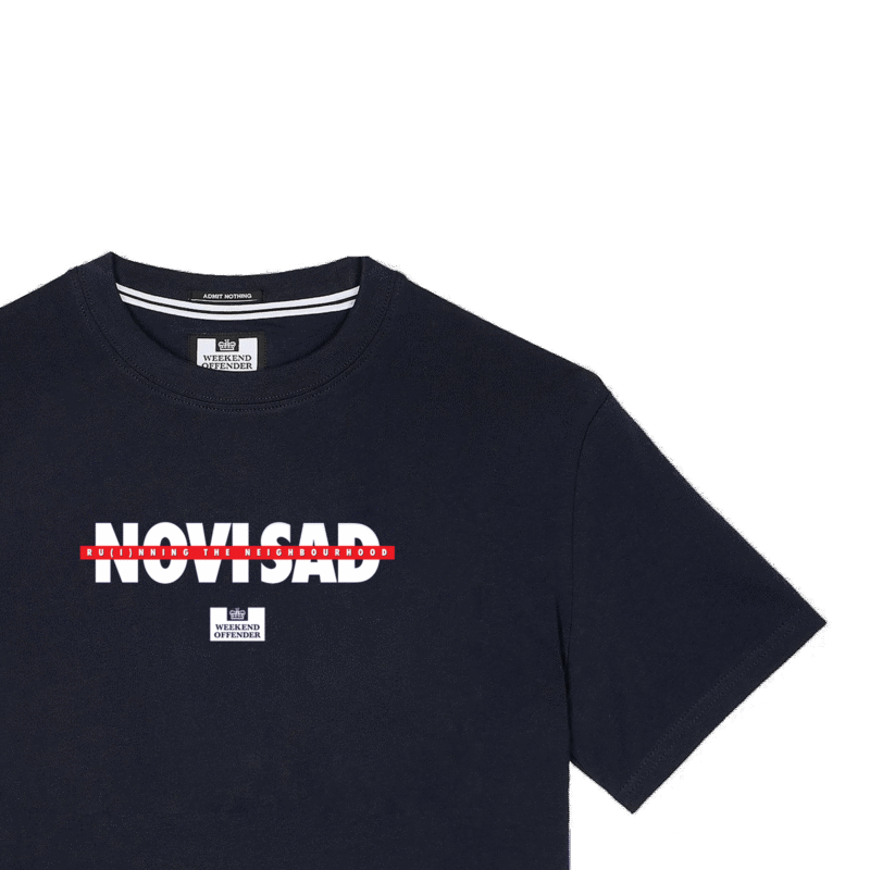 Weekend Offender Novi Sad majica teget