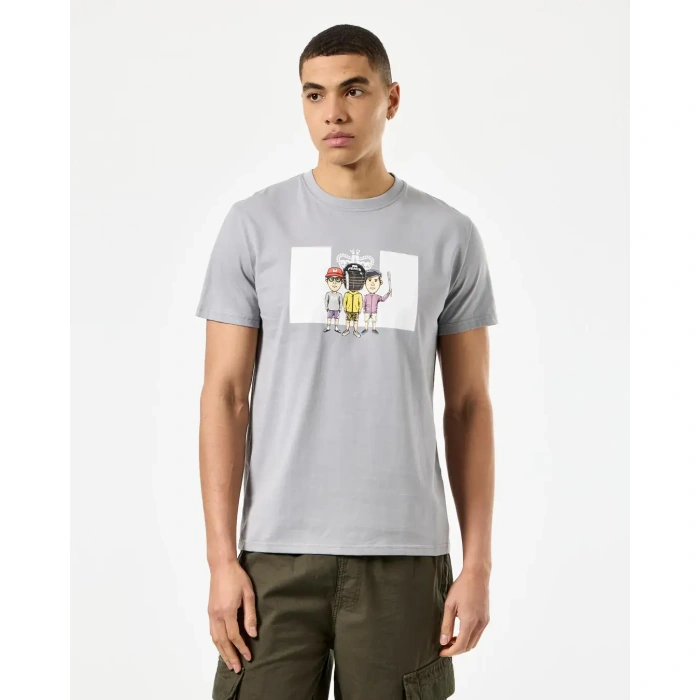 WO Weekend majica siva