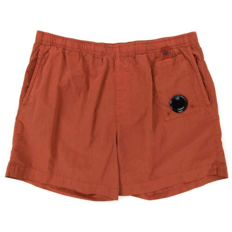 CP Company Flatt Nylon šorts narandžasti