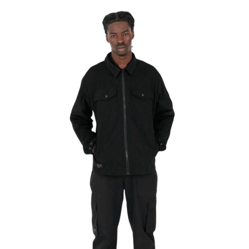 Peaceful Hooligan Gunnar overshirt jakna crna