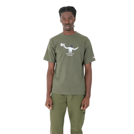 PH Sounds Of The Front majica maslinasto zelena