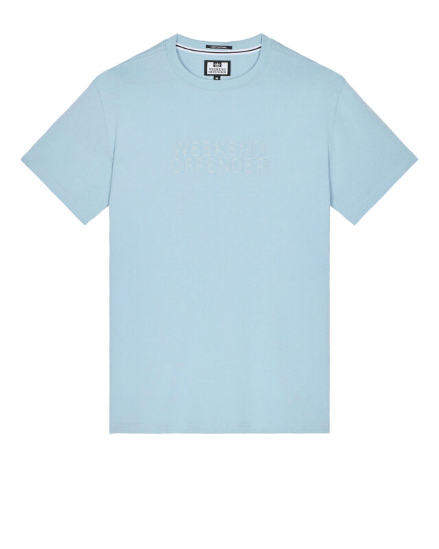 Weekend Offender Bucci majica svetlo plava