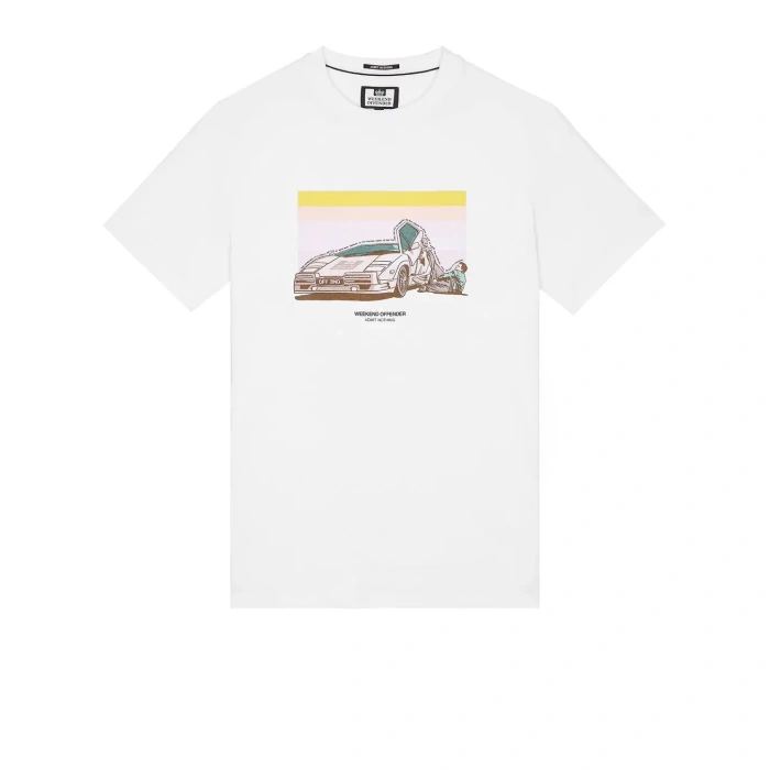 WO Quaaludes majica bela