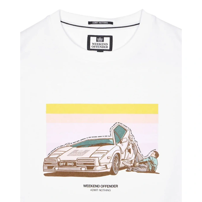 WO Quaaludes majica bela1