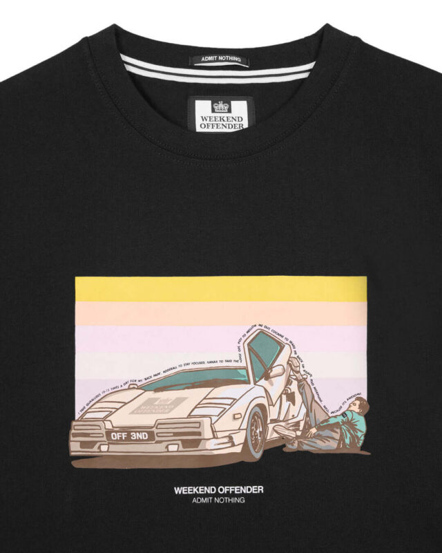 WO Quaaludes majica crna1