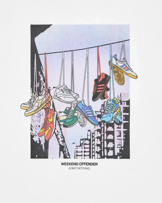 WO Turf Wars majica bela1