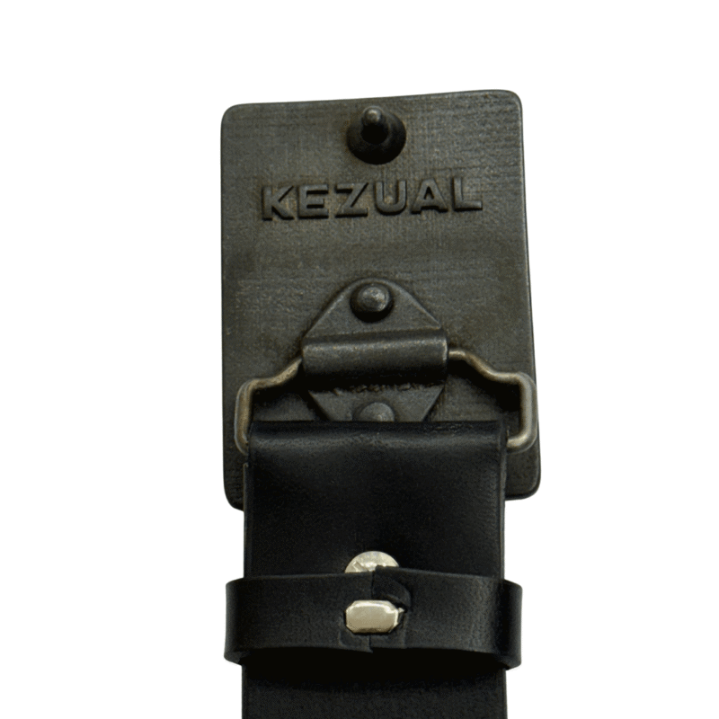 Kežual Logo kaiš crni