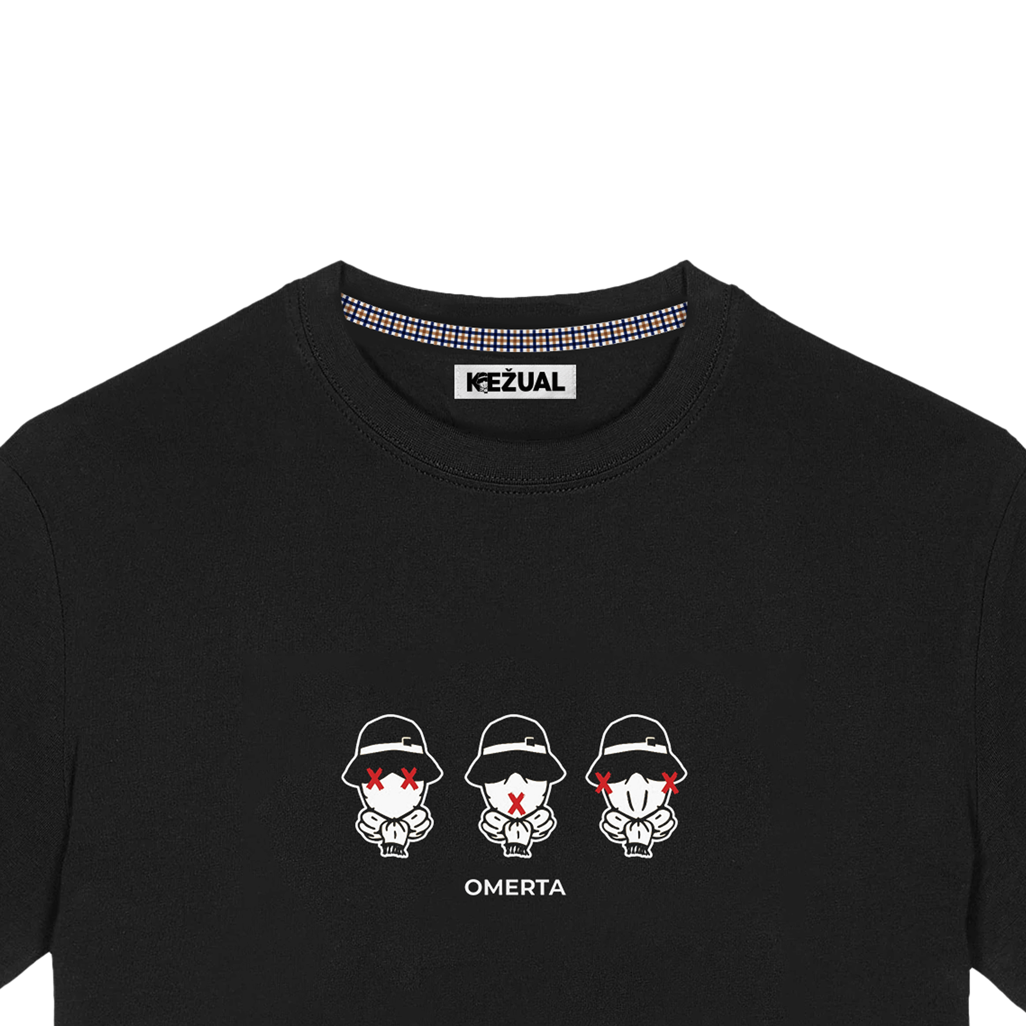 Kežual Omerta majica crna-1