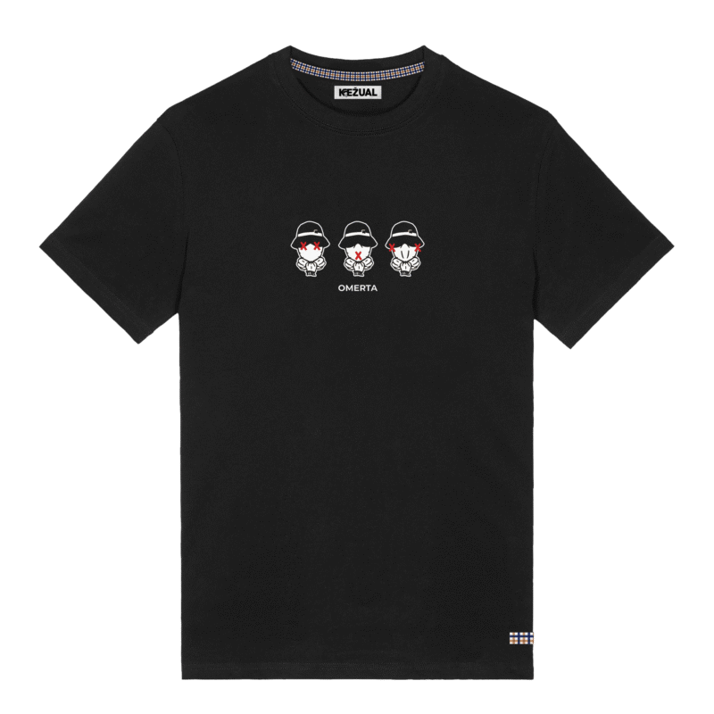 Kežual Omerta majica crna