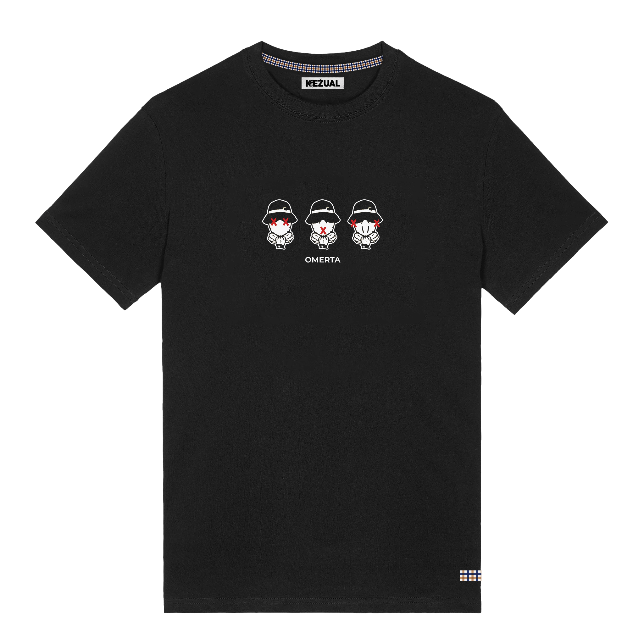 Kežual Omerta majica crna