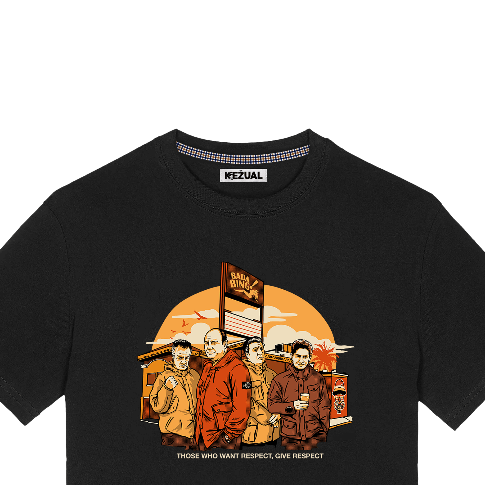 Kežual Sopranos majica crna-1