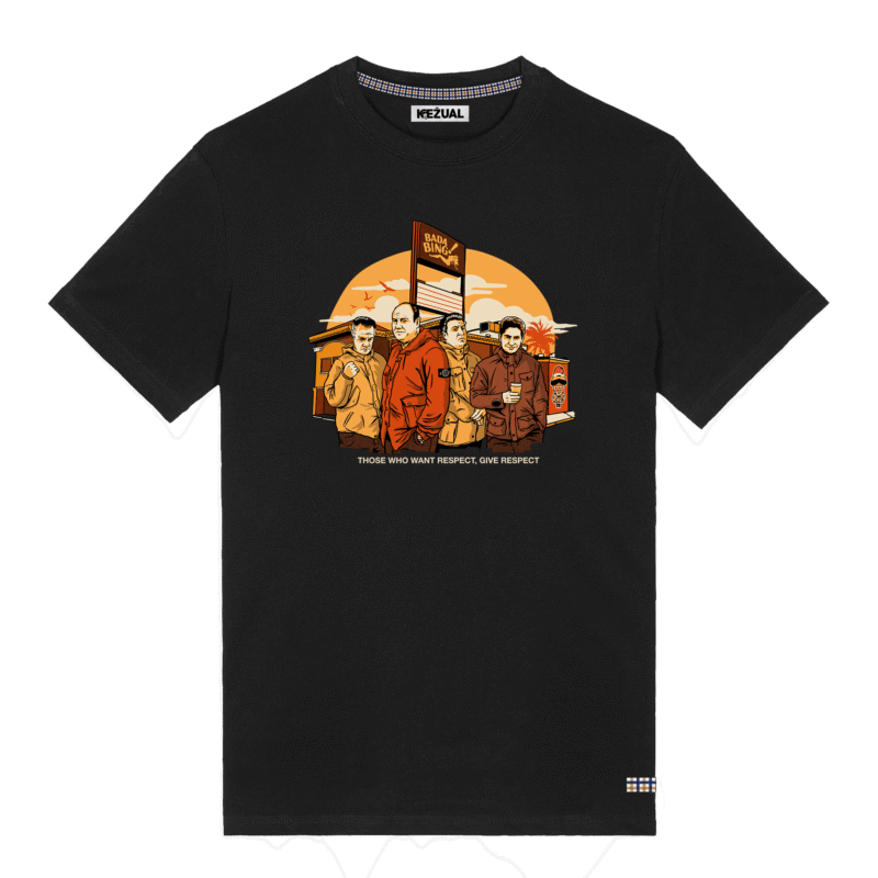 Kežual Sopranos majica crna