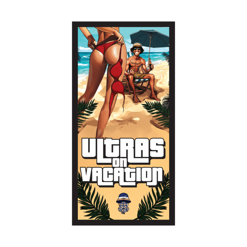 Kežual Ultras On Vacation peškir žuti