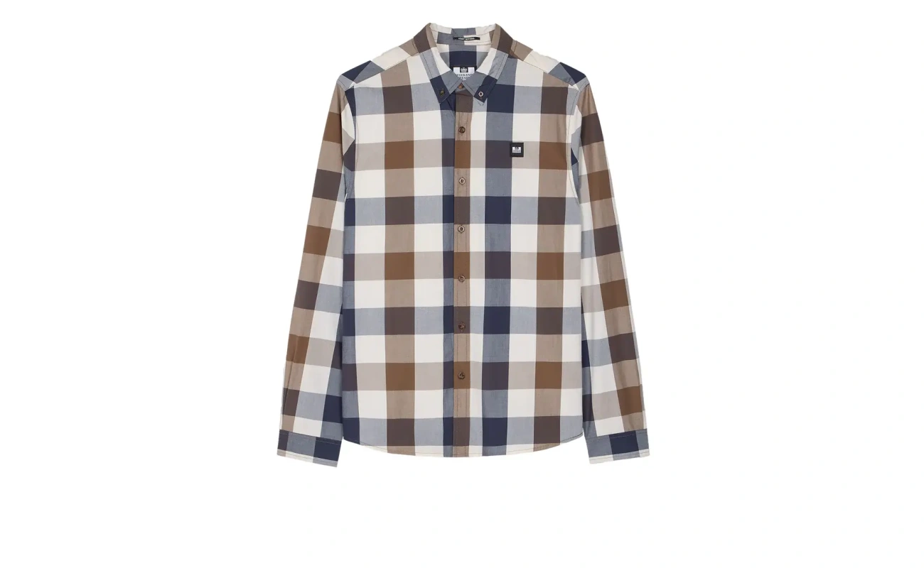 Weekend Offender Lisbon košulja velike kocke