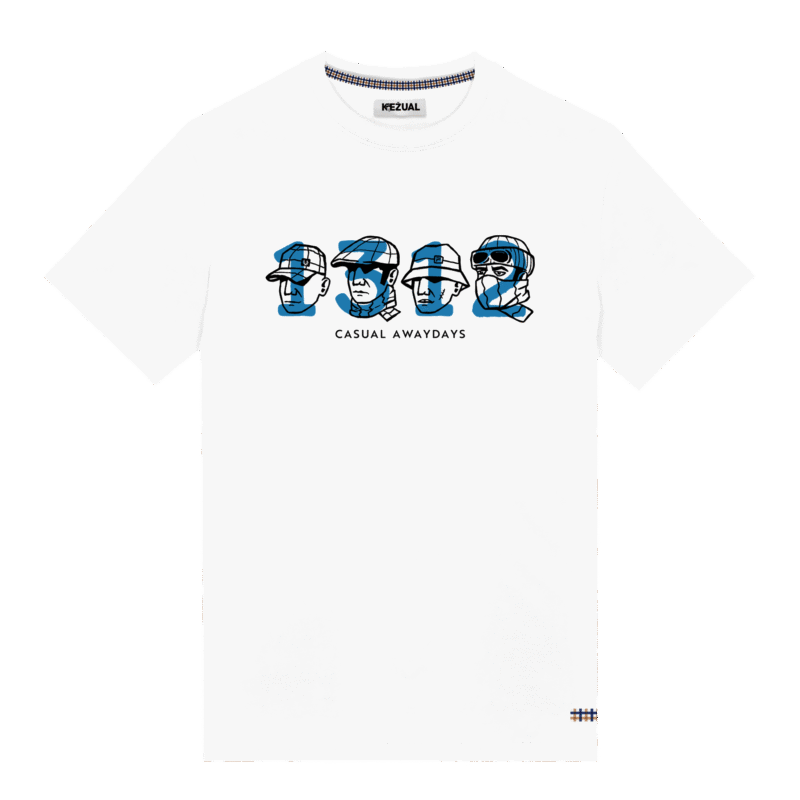 Kežual 1312 majica bela