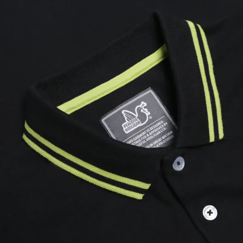 Peaceful Hooligan Peninsula polo majica crno žuta