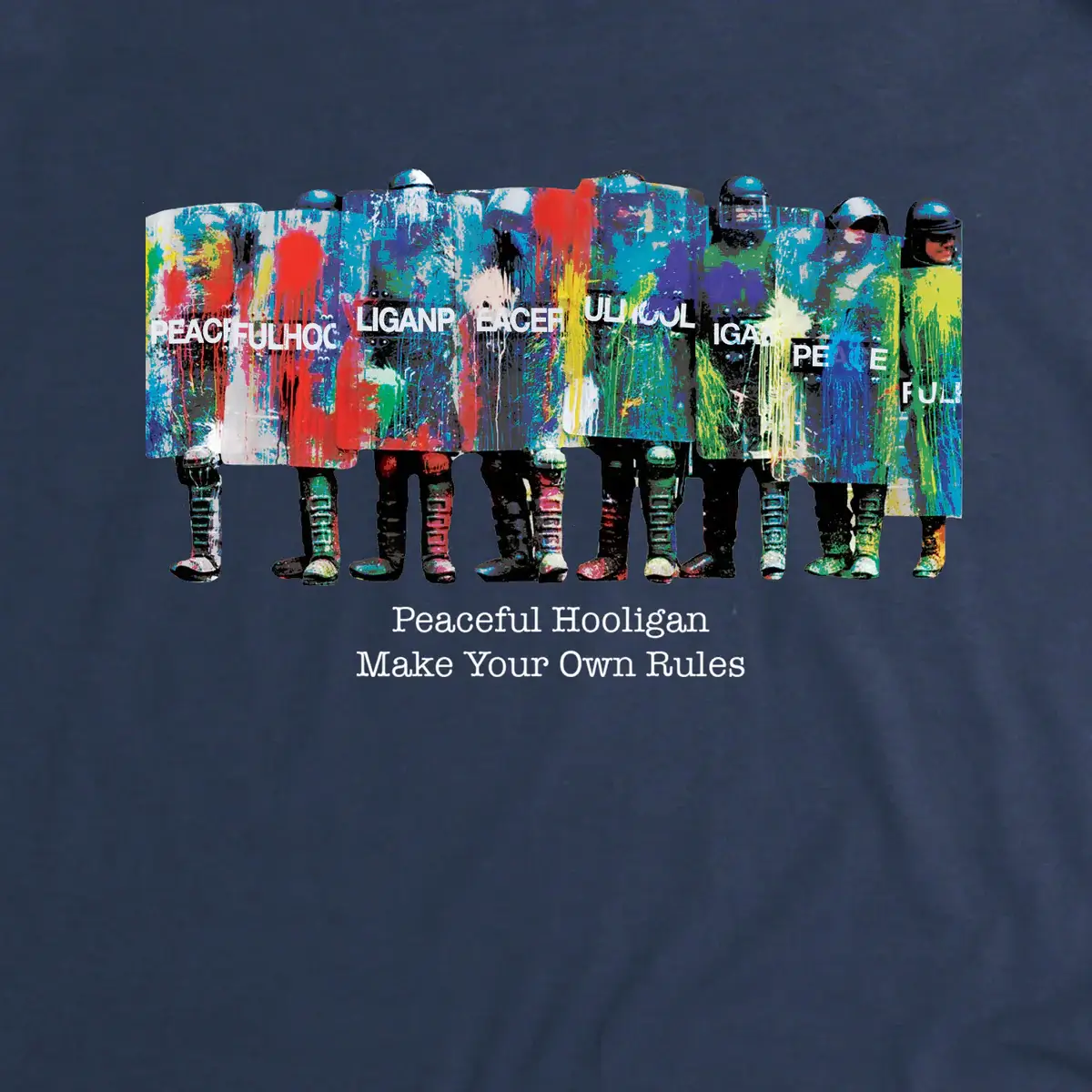 PH Riot Colours majica teget-1