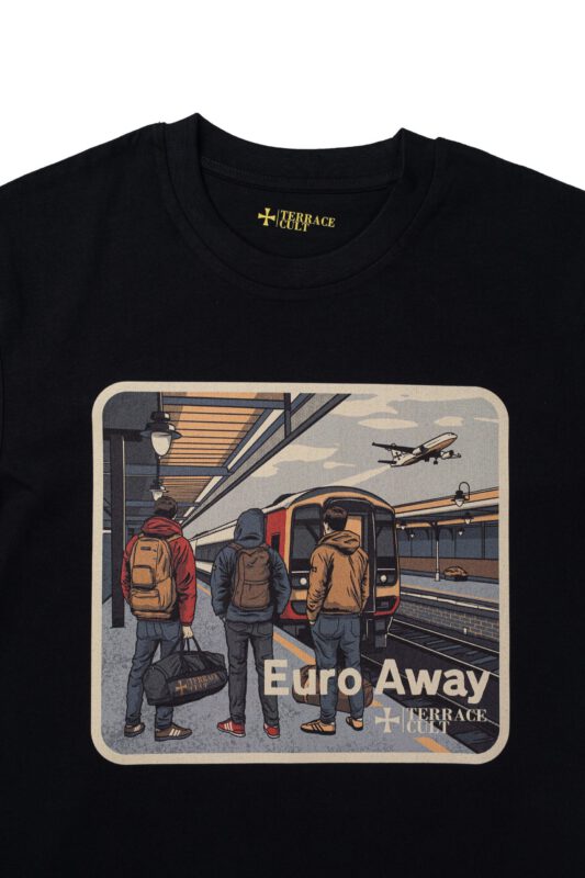 Terrace Cult Euro Away 2.0 majica crna