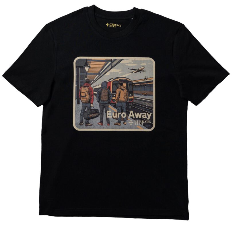Terrace Cult Euro Away 2.0 majica crna