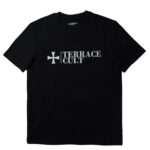 Terrace Cult Logo majica crno bela