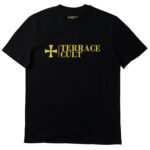 Terrace Cult Logo majica crno žuta