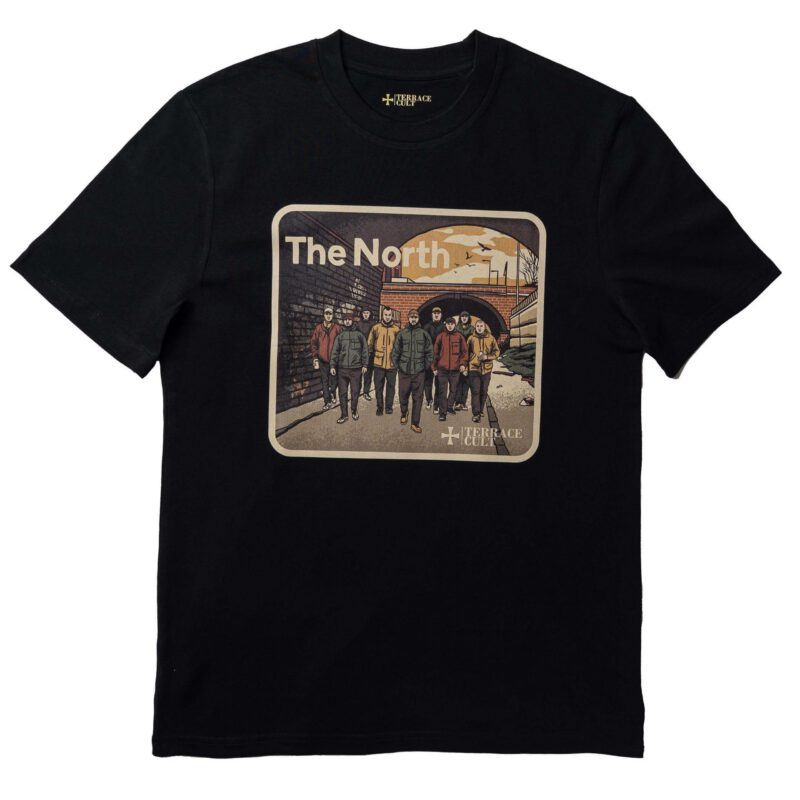 Terrace Cult North 2.0 majica crna