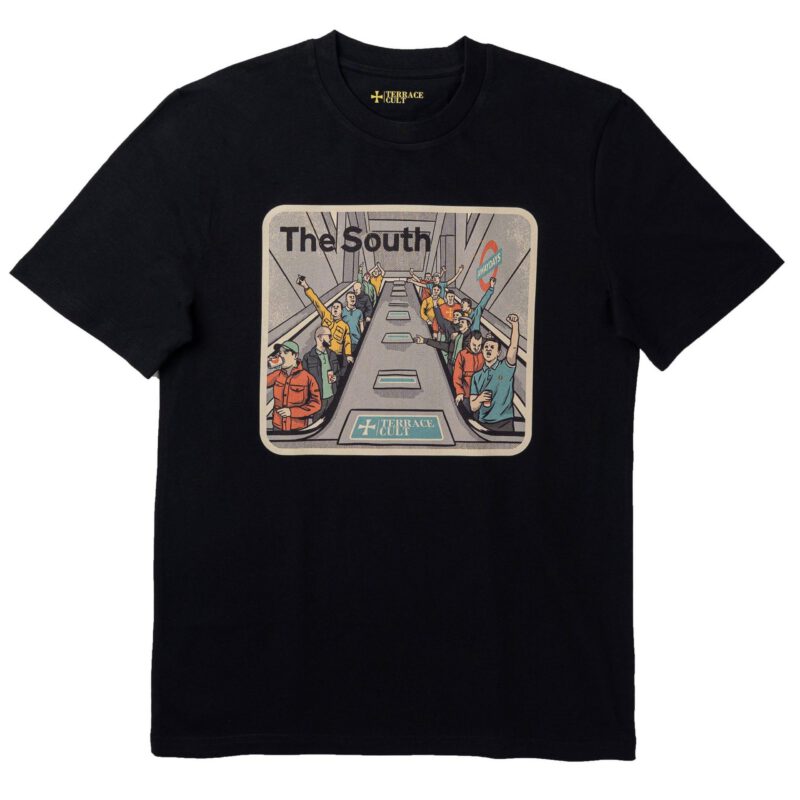 Terrace Cult South 2.0 majica crna