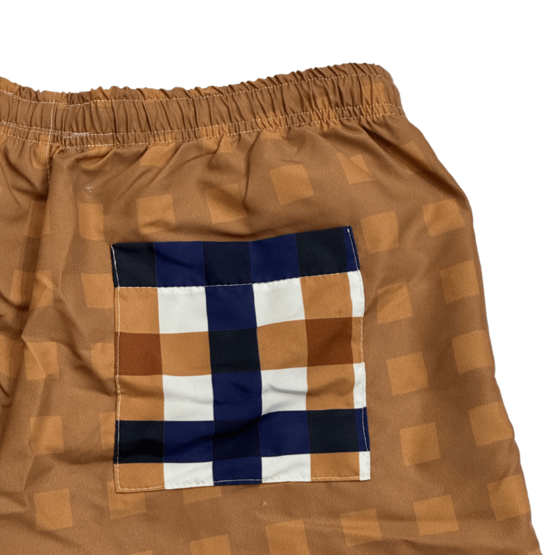 Kežual Logo šorts krem-1