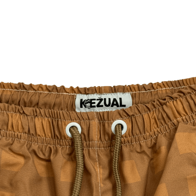 Kežual Logo šorts krem-2