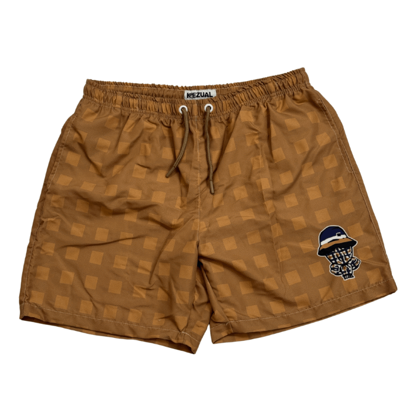 Kežual Logo šorts krem