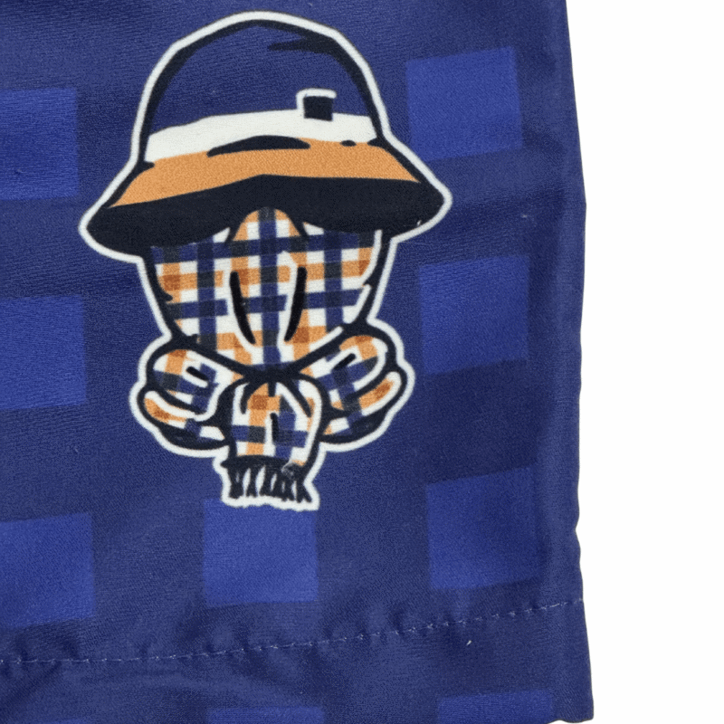 Kežual Logo šorts plavi-3