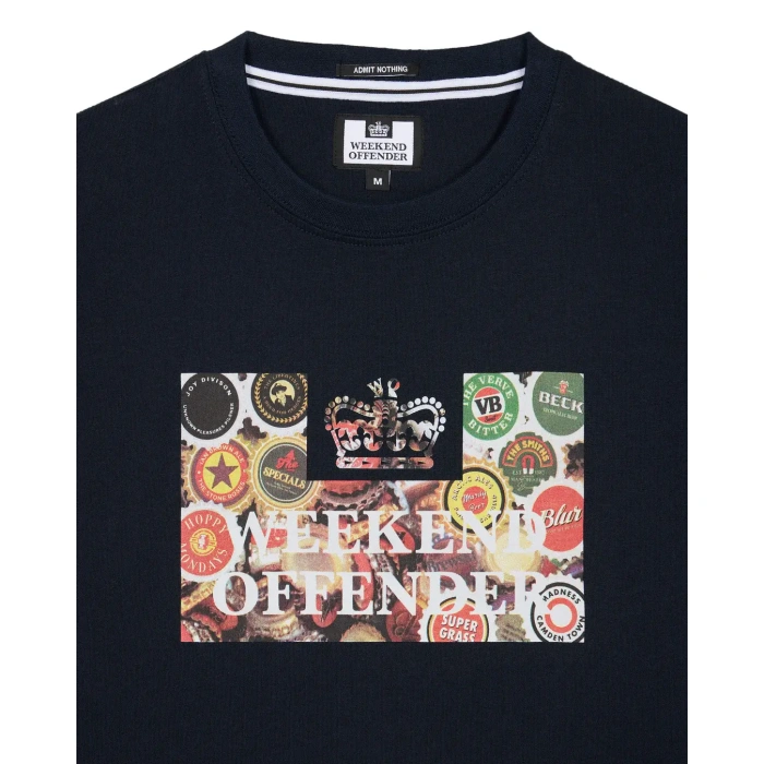 WO Caps majica teget-1