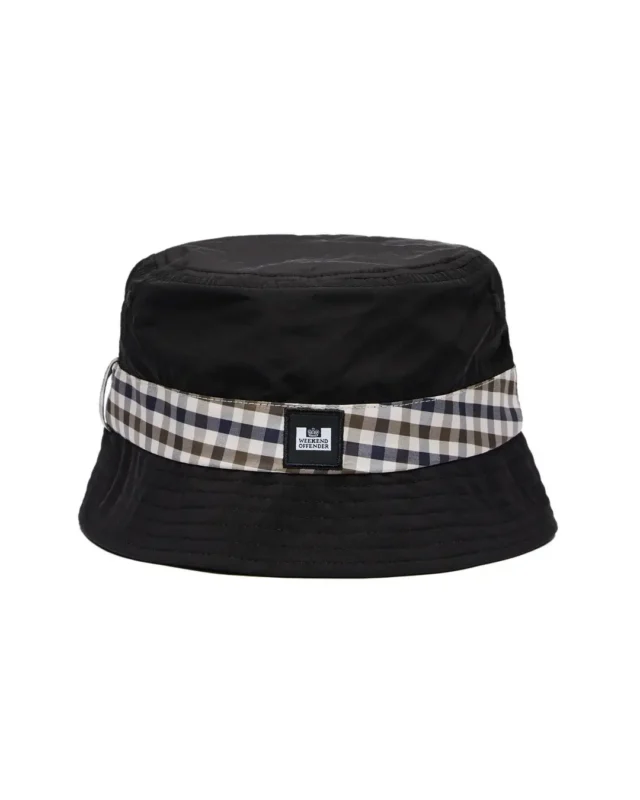 WO Queensland šešir crni