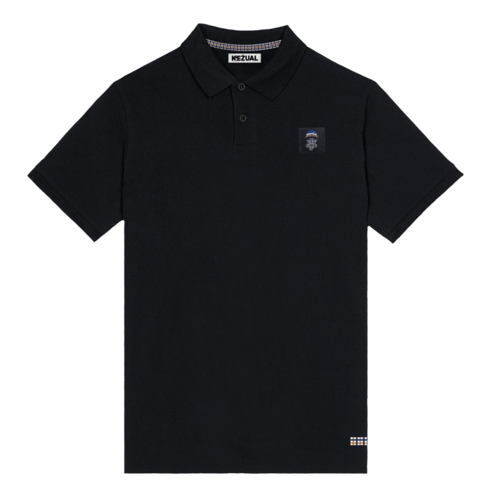 Kežual Logo polo majica crna
