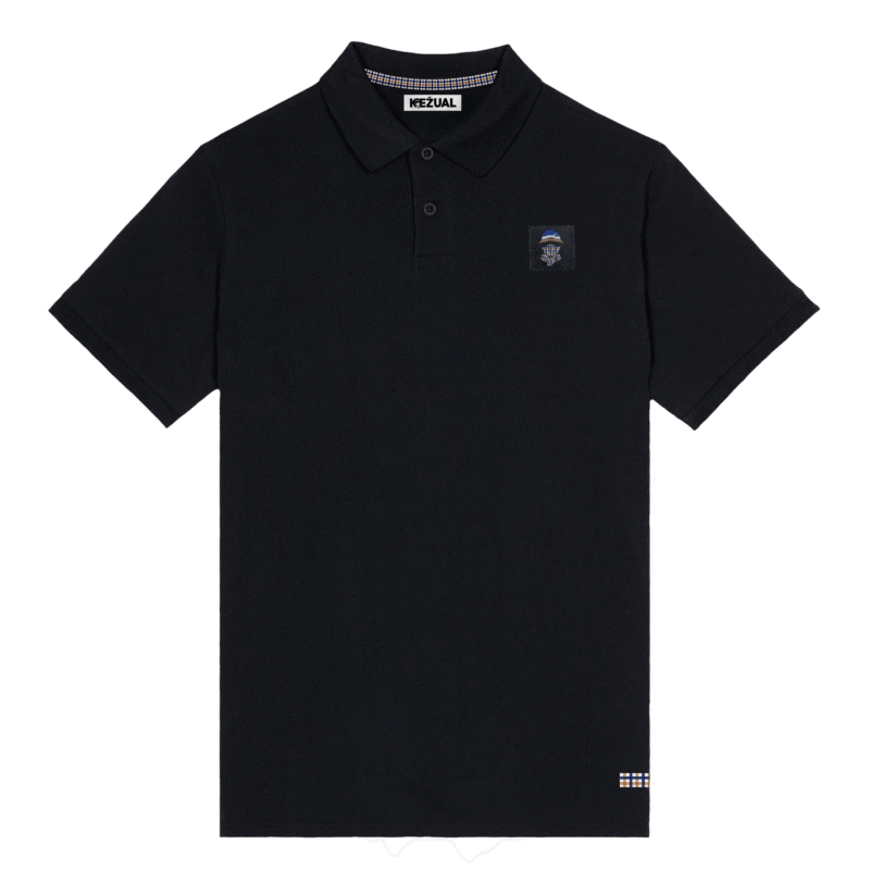 Kežual Logo polo majica crna