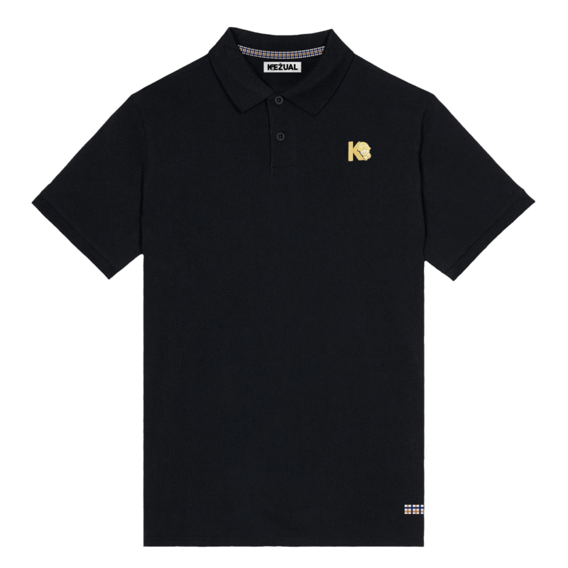Kežual K polo majica crna