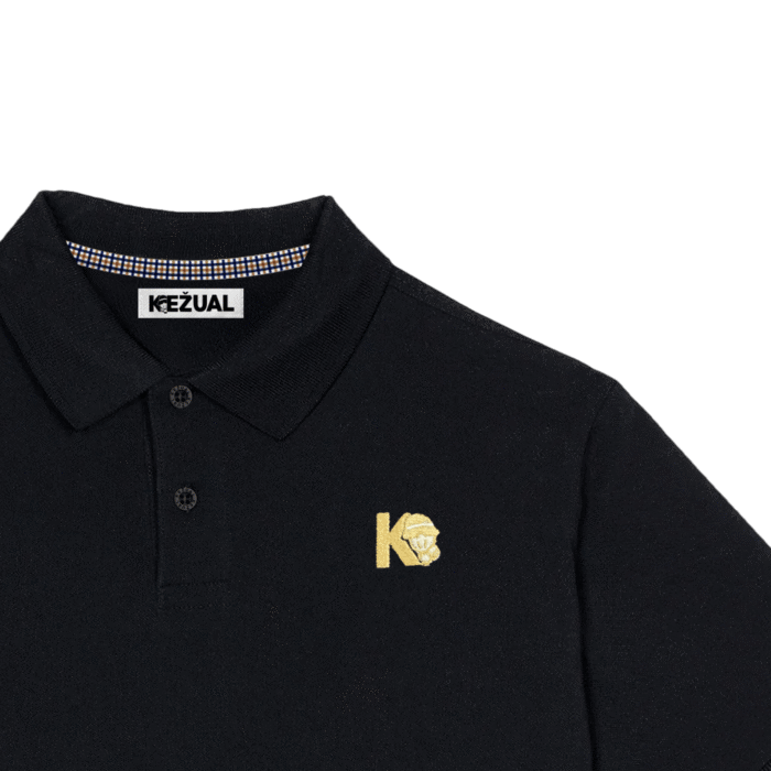 Kežual K polo majica crna-1