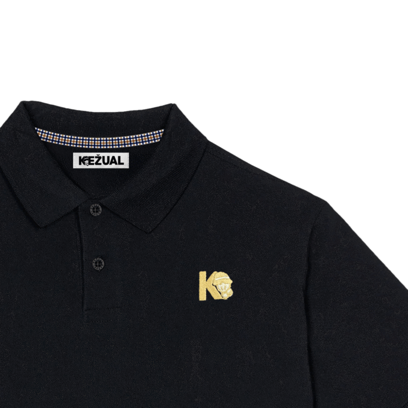Kežual K polo majica crna