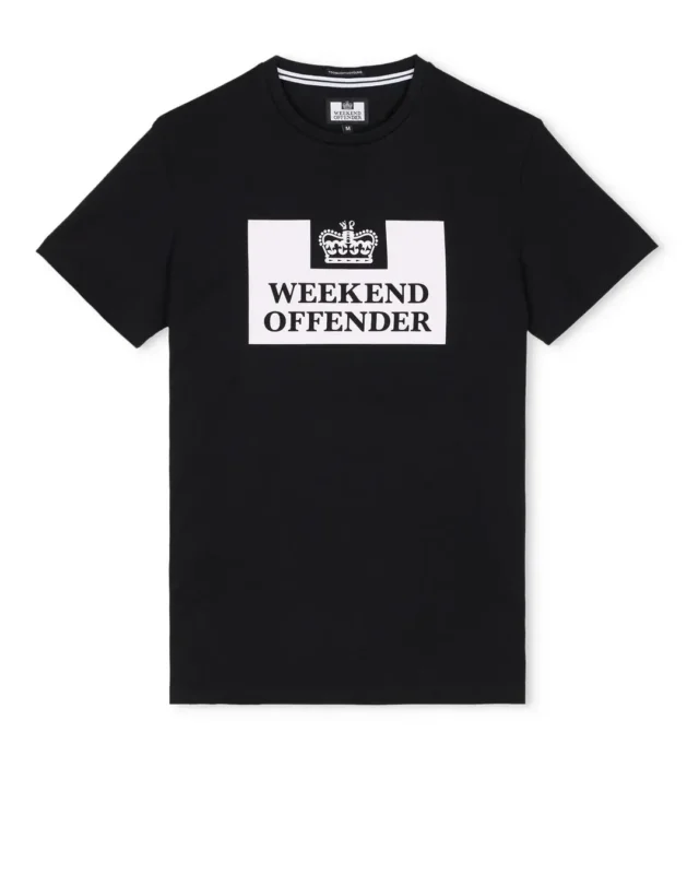 Weekend Offender Prison majica crna
