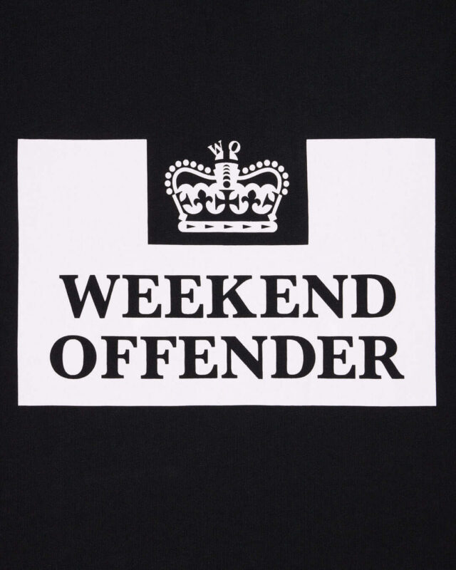 Weekend Offender Prison majica crna